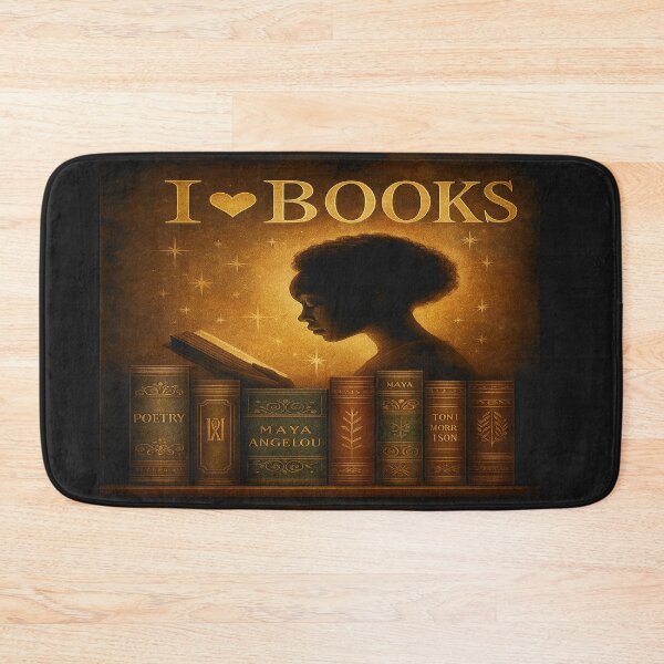 Item preview, I Heart Books Beige and Brown designed and sold by Antuan Simmons.