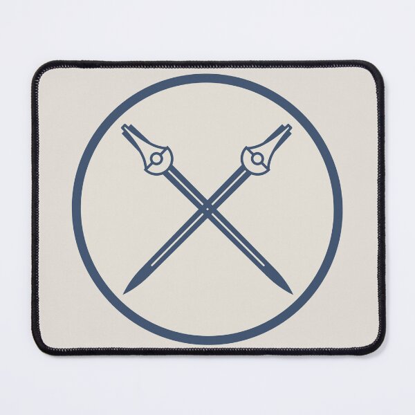 Item preview, Crossed Quills Emblem – TCG Guildmark Variant designed and sold by Hearth and Rook.
