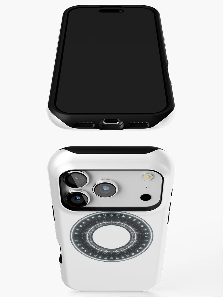 Thumbnail 3 of 4, iPhone Case, Quantum Runes designed and sold by IssaraStudio.