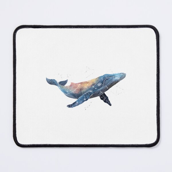 Item preview, Watercolor Nebula Whale designed and sold by IssaraStudio.