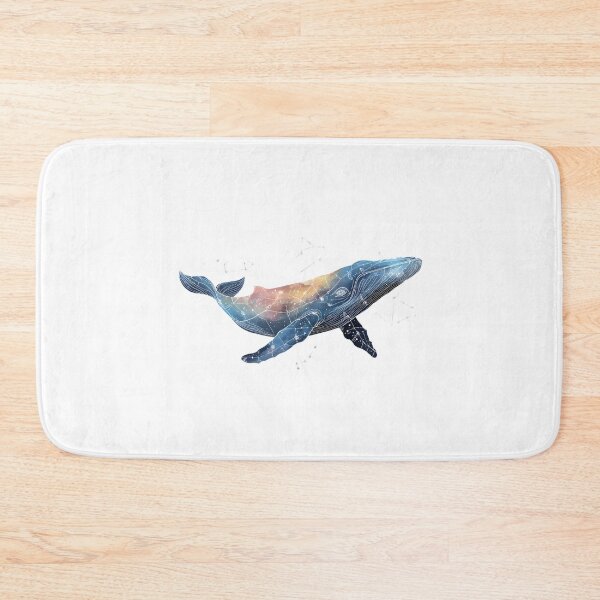 Item preview, Watercolor Nebula Whale designed and sold by IssaraStudio.