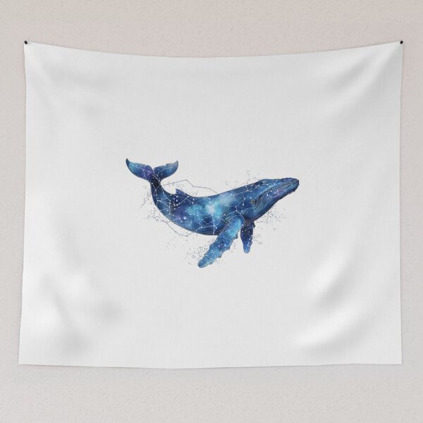Item preview, Pixel Space Whale designed and sold by IssaraStudio.
