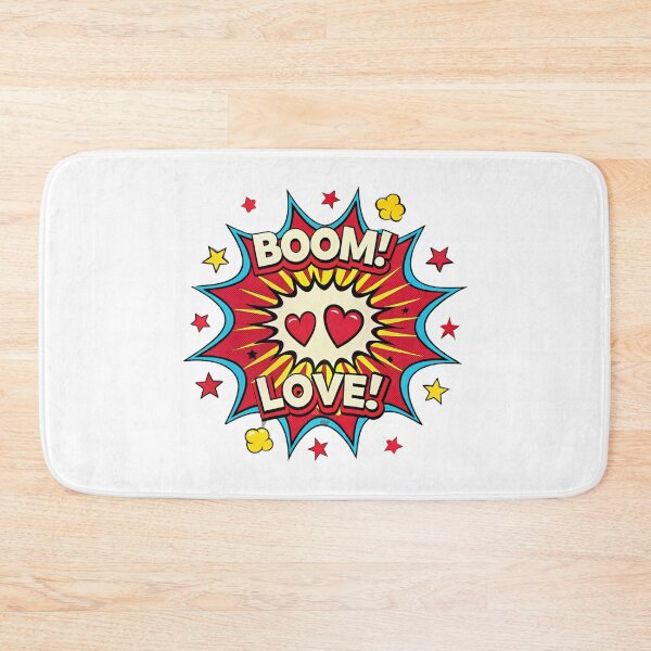 Item preview, BOOM! LOVE! Comic Pop Art Design - Valentine's Day designed and sold by asliberry.