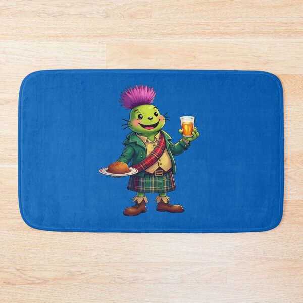 Item preview, Whimsical Scottish Thistle With Whisky and Haggis designed and sold by taiche.