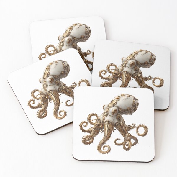Item preview, Steampunk Kraken Tee designed and sold by IssaraStudio.