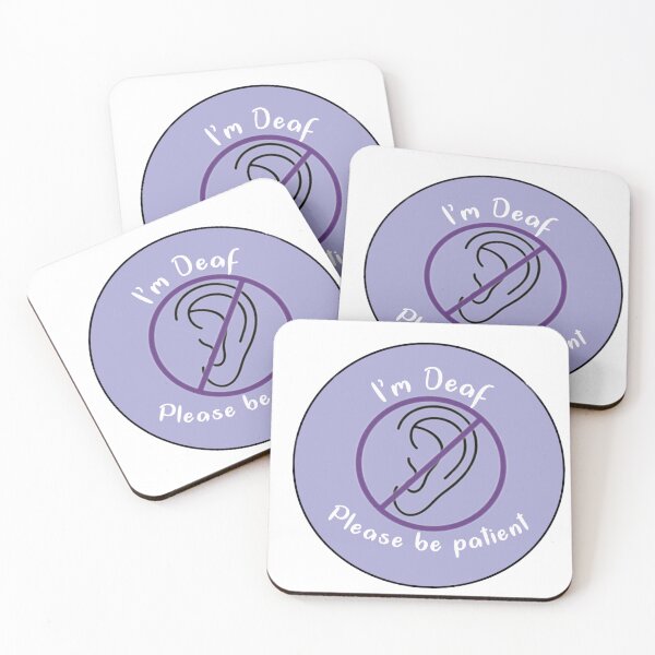 Item preview, I’m deaf awareness  designed and sold by Moss Makes.