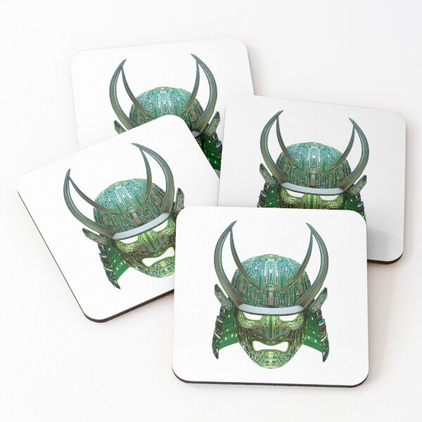 Item preview, Neon Oni Mask designed and sold by IssaraStudio.