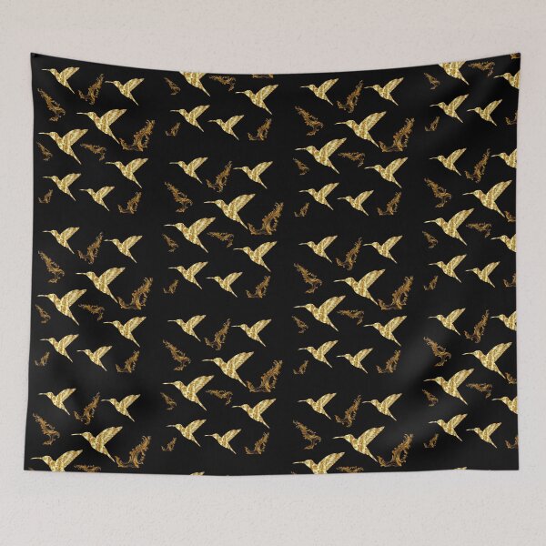 Item preview, Golden Hummingbird designed and sold by Storevippink90.