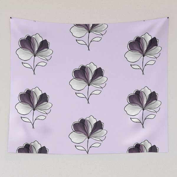Item preview, Ace Blossom – Asexual Pride Flower for LGBTQ+ Pride Month  designed and sold by Rajasekar.