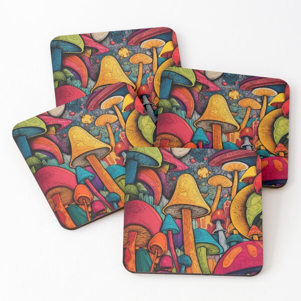 Item preview, Mushroom Forest designed and sold by scooterbaby.