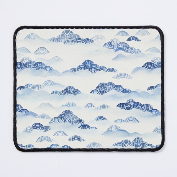 Item preview, Abstract Blue Waves designed and sold by AquarellesWorks.