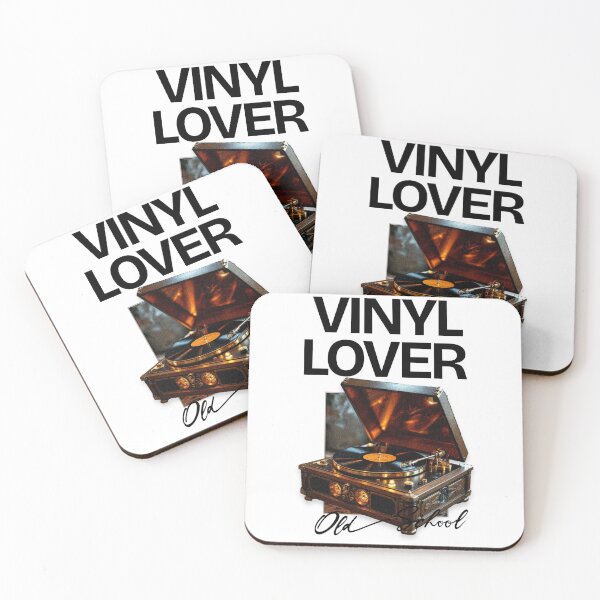 Item preview, VINYL- Retro Vinyl Lover (Black) designed and sold by Discothreadz.