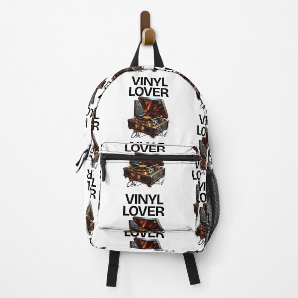 Item preview, VINYL- Retro Vinyl Lover (Black) designed and sold by Discothreadz.