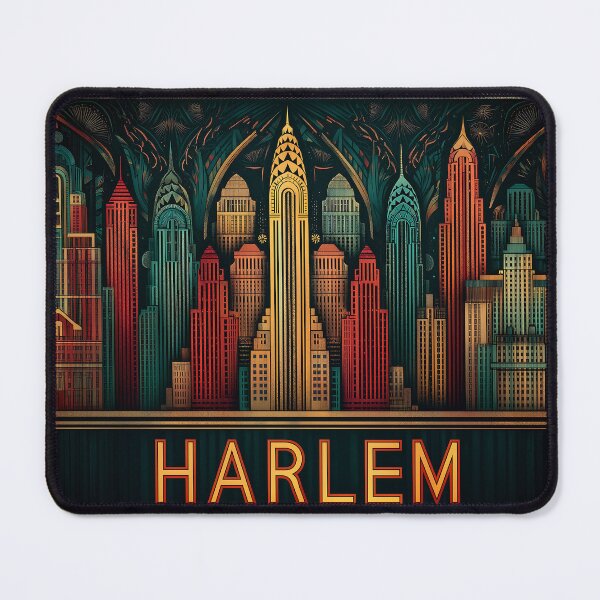 Item preview, Vintage Harlem Renaissance Travel Poster designed and sold by Boddicca.