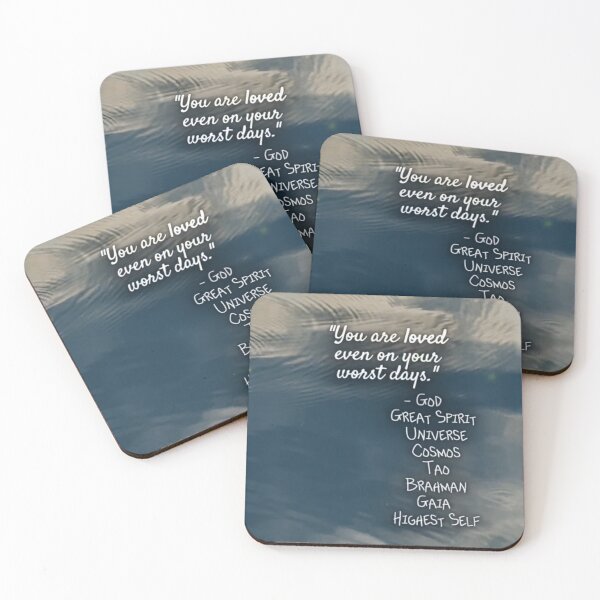 Item preview, You Are Loved – Still Water Ripples Spiritual Affirmation designed and sold by aadventures.