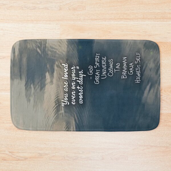 Item preview, You Are Loved – Still Water Ripples Spiritual Affirmation designed and sold by aadventures.