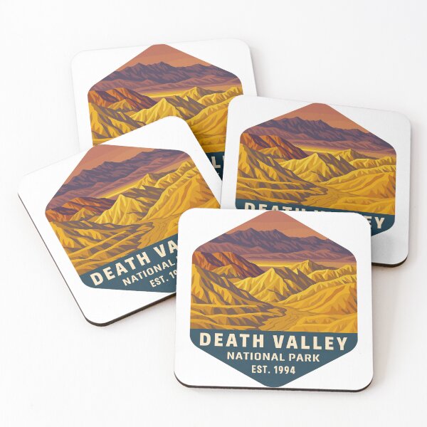 Item preview, Death Valley National Park Retro Sticker designed and sold by Ismeal Von.