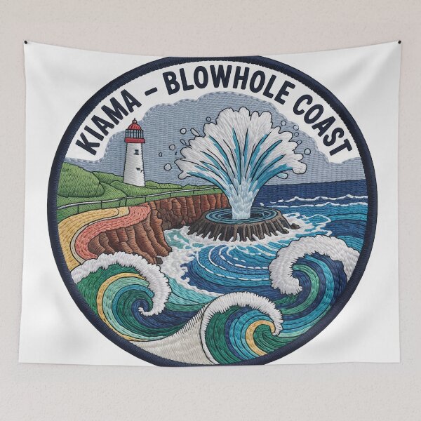 Item preview, Kiama – Blowhole Coast designed and sold by Random Designs.