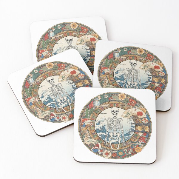 Item preview, Retro Japanese Skeleton  designed and sold by HidetheZen.