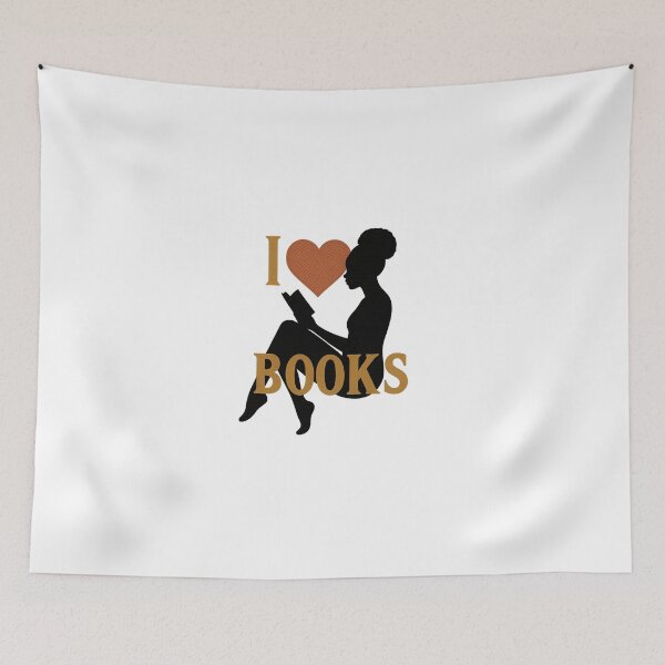 Item preview, I Heart Books designed and sold by Antuan Simmons.