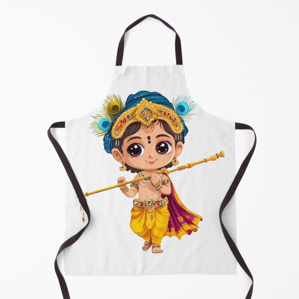 Item preview, Cute Krishna with Flute | Janmashtami designed and sold by Asapusri.