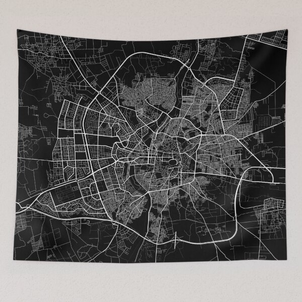 Item preview, Aleppo City Map of Syria - Full Moon designed and sold by deMAP.