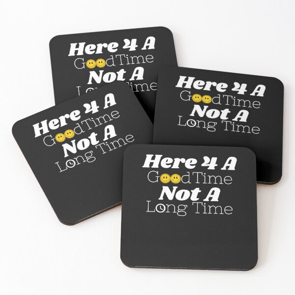 Item preview, Here For A Good Time Not A Long Time// Design designed and sold by 77SevensDesigns.