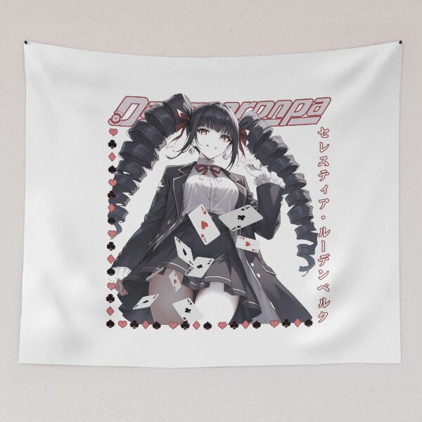 Item preview, Celestia Ludenberg, Danganronpa, Ultimate Gambler, Vaporwave, Anime Aesthetic, Yami Kawaii, Fairy Kei, Manga designed and sold by theodorchik.