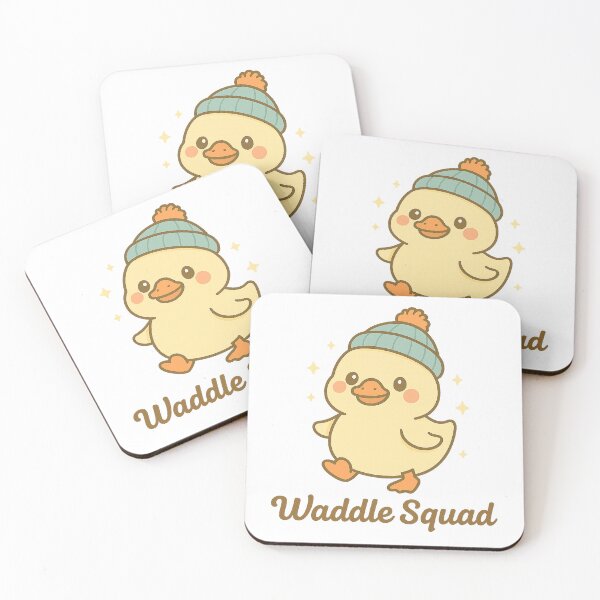 Item preview, Cute Waddle Squad Kawaii Duck designed and sold by HAFIZ-DP.