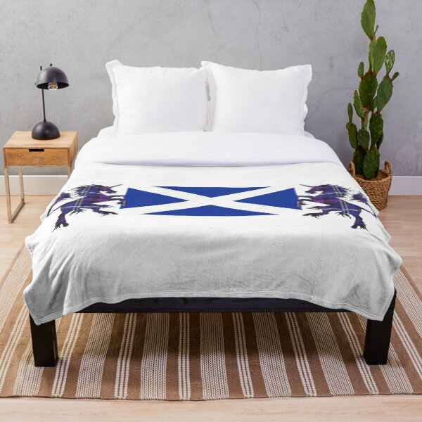 Item preview, Unicornios de tartán de Santire designed and sold by Murph's Images.