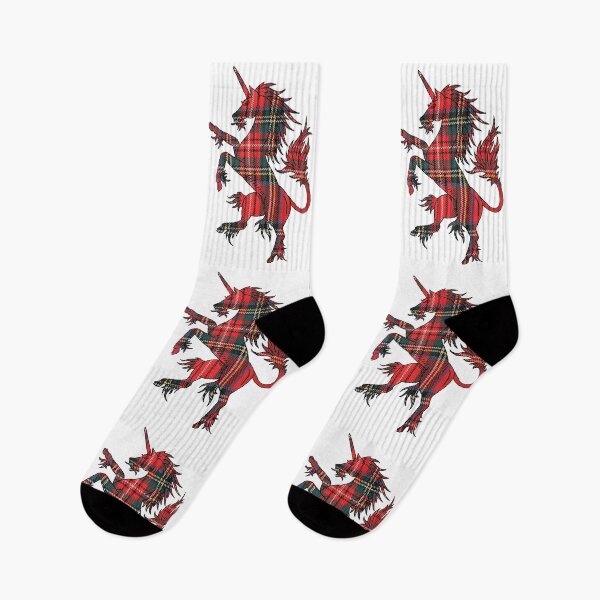 Item preview, Royal Stewart Tartan Unicorn designed and sold by Murph's Images.