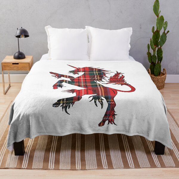 Item preview, Royal Stewart Tartan Unicorn designed and sold by Murph's Images.
