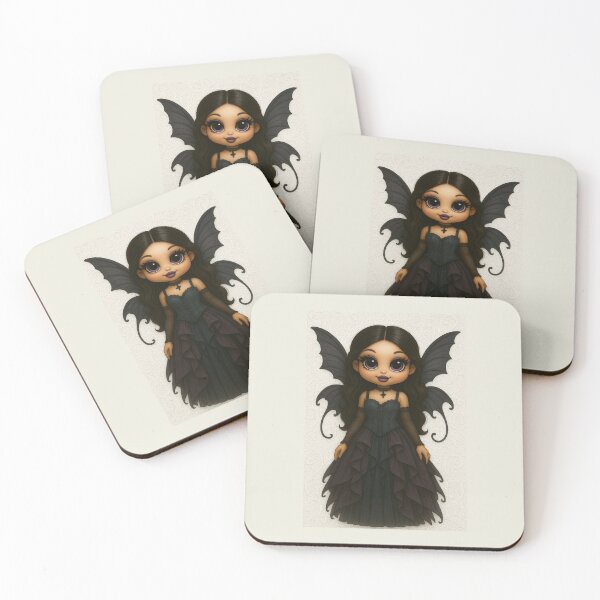 Item preview, Cute Goth Fairy designed and sold by TonzDesigns.
