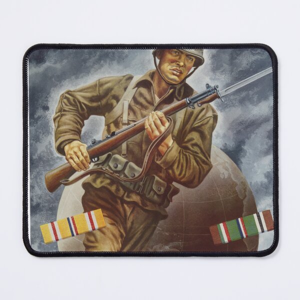 Item preview, WWII Army Infantry "All Soldiers can't be in the Infantry-but" Recruitment Poster Reproduction Graphics designed and sold by RealPilotDesign.
