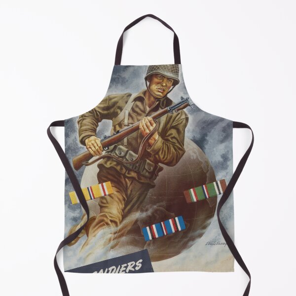 Item preview, WWII Army Infantry "All Soldiers can't be in the Infantry-but" Recruitment Poster Reproduction Graphics designed and sold by RealPilotDesign.