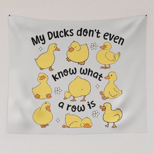 Item preview, My ducks don't even know what a row is designed and sold by Astralia.