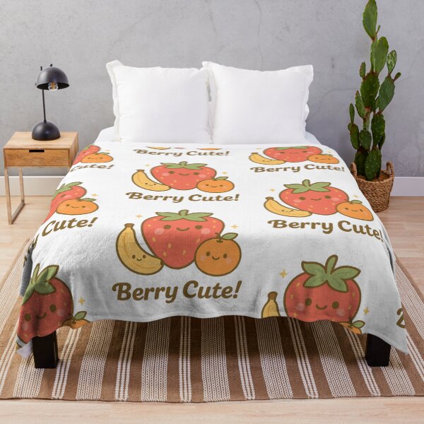 Item preview, Berry Cute Kawaii Fruit Pun designed and sold by HAFIZ-DP.