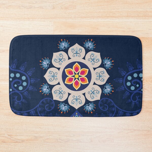 Item preview, Ethnic Mandala Pattern with Indian and Pakistani Truck Art 2 designed and sold by CHANCHANAI.