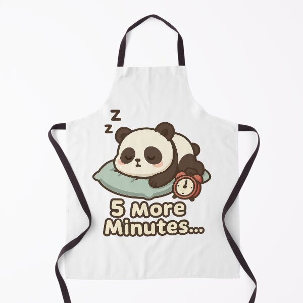 Item preview, Funny Sleepy Panda "5 More Minutes" designed and sold by HAFIZ-DP.