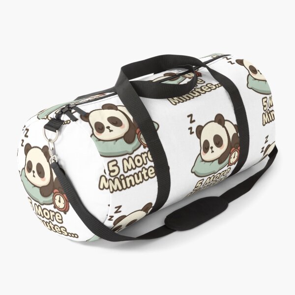 Item preview, Funny Sleepy Panda "5 More Minutes" designed and sold by HAFIZ-DP.