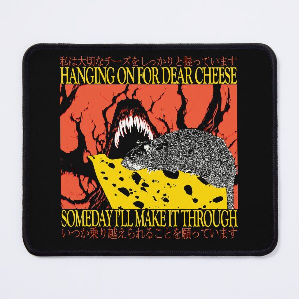 Aperçu de l'œuvre En attendant Cher Rat Fromager créée et vendue par VintageMedatsu.