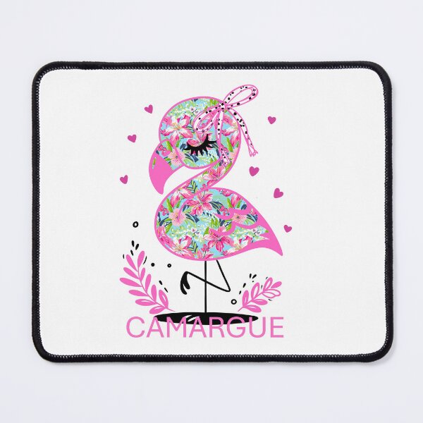 Item preview, Pink Flamingo in Flower – Camargue Pastel designed and sold by Astralia.