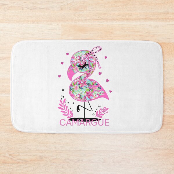 Item preview, Pink Flamingo in Flower – Camargue Pastel designed and sold by Astralia.