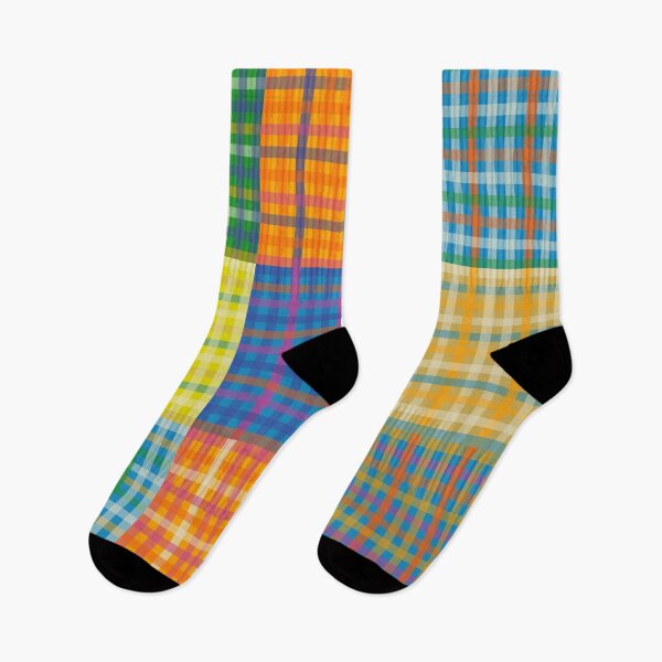 Item preview, Bold and Colorful Vintage Style Gingham Patchwork Plaid Pattern designed and sold by kierkegaard.