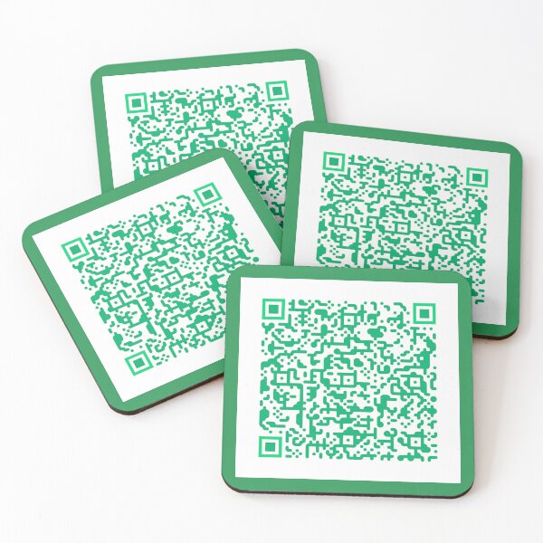 Item preview, QR CODE, SECRET, COOLSTUFF, PIXEL, GREEN designed and sold by AASparksDesigns.