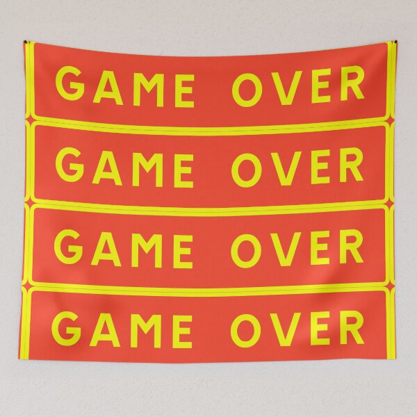 Item preview, Game over designed and sold by ALF2023.