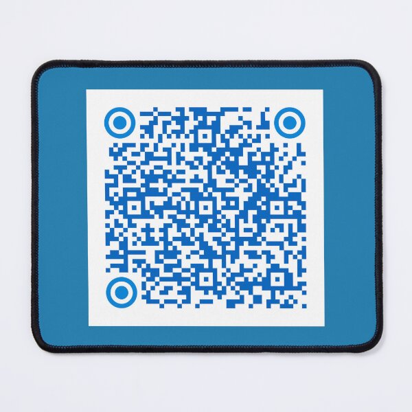 Item preview, QR CODE, SECRET, COOLSTUFF, PIXEL, BLUE designed and sold by AASparksDesigns.