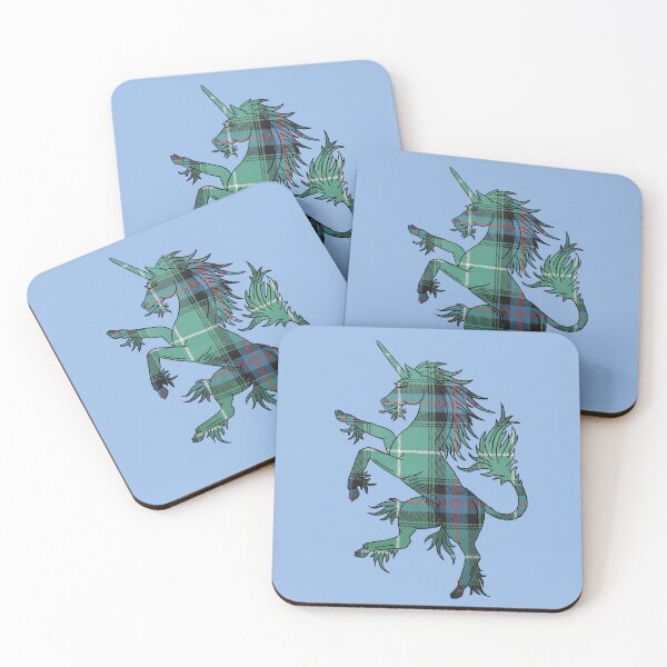 Item preview, MacDonald of the Isles Tartan Unicorn designed and sold by Murph's Images.