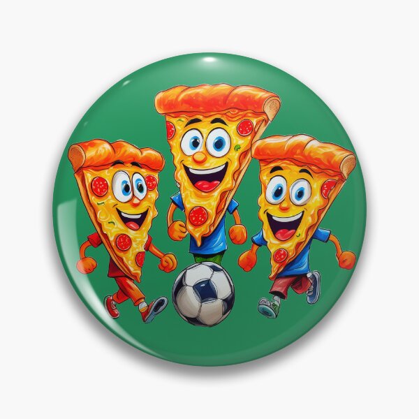 Item preview, Pizza playing soccer funny bold fashion apparel  designed and sold by JumWow.