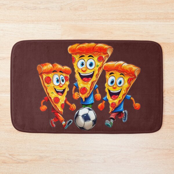 Item preview, Pizza playing soccer funny bold fashion apparel  designed and sold by JumWow.